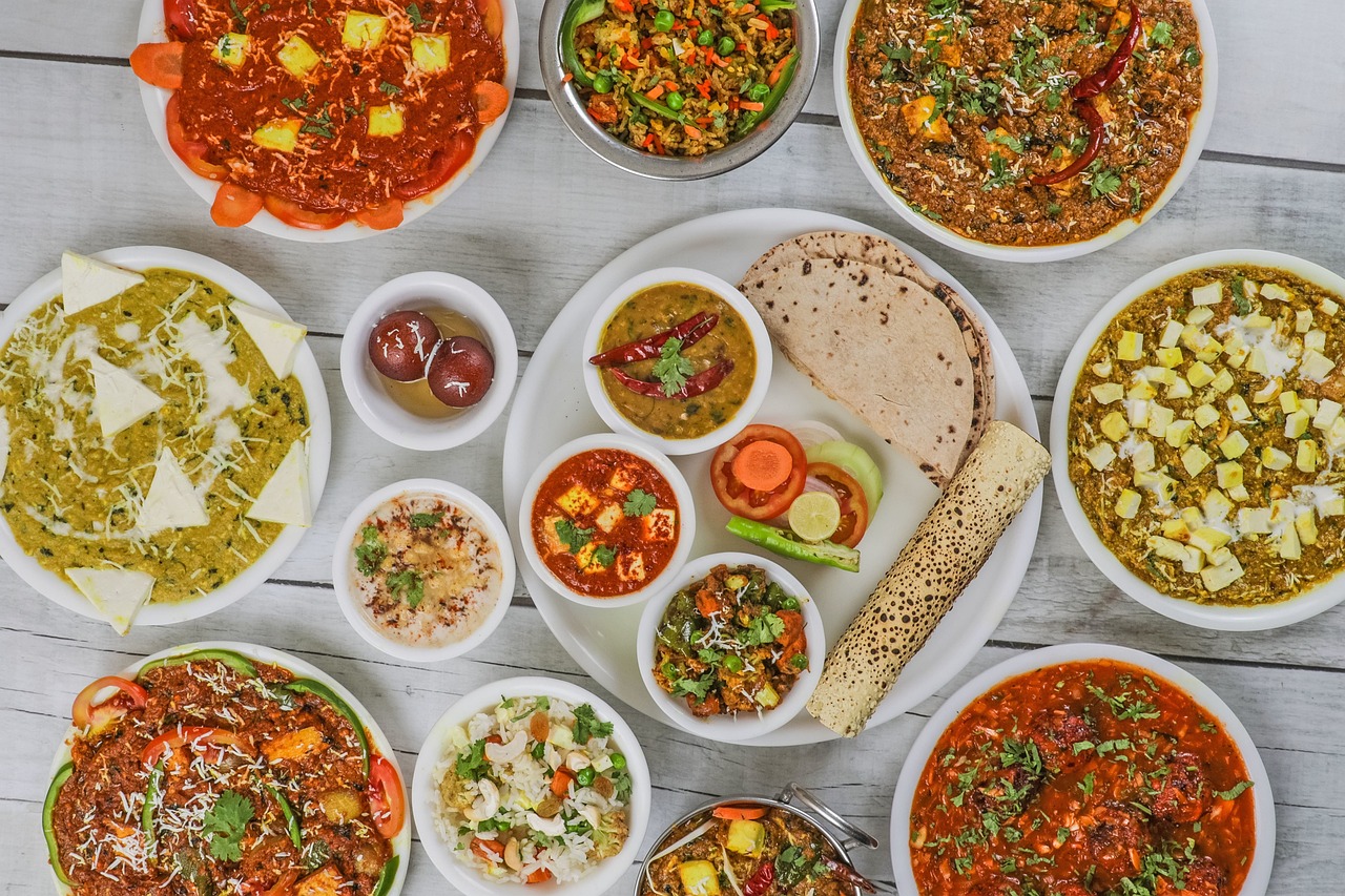 Bowls of assorted lentils and pulses